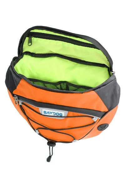 1ea Baydog Saranac Orange Large Backpack - Treat